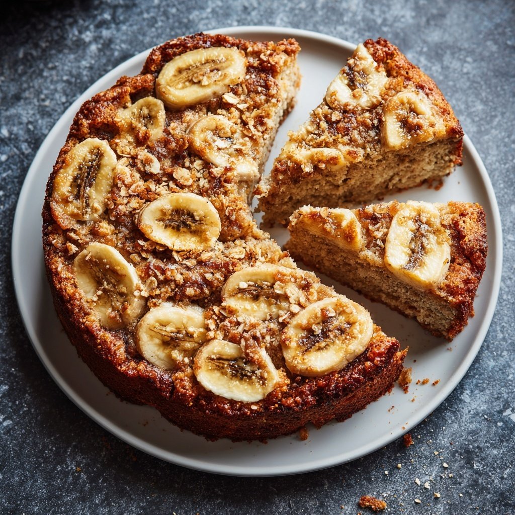 Gesunder Bananenkuchen ohne Zucker