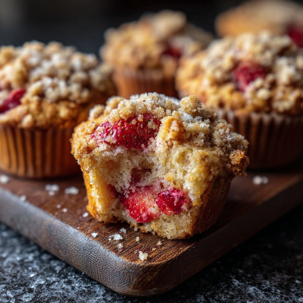Erdbeer Streusel Muffins