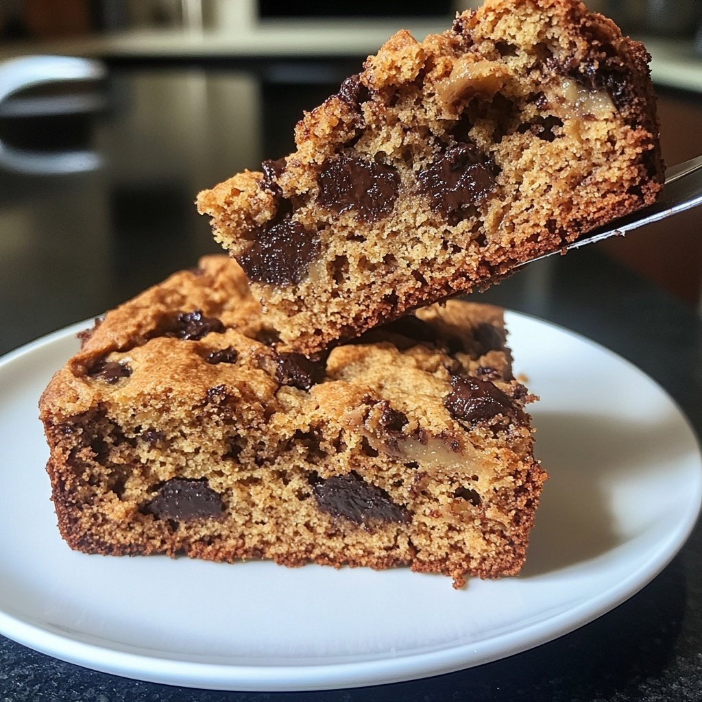 Bananenbrot mit Schokostückchen