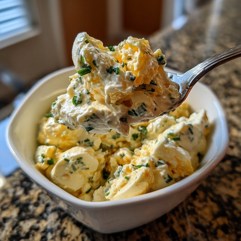 Schnell & Einfach 10-Minuten-Eiersalat mit Joghurt