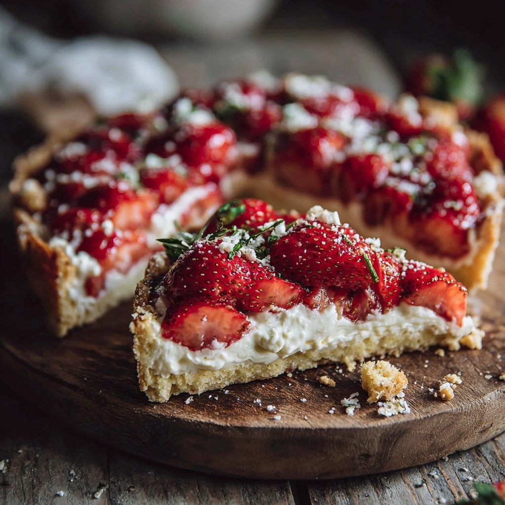 Erdbeerkuchen mit Mascarpone