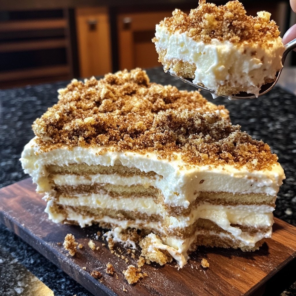 Bratapfel Spekulatius Tiramisu