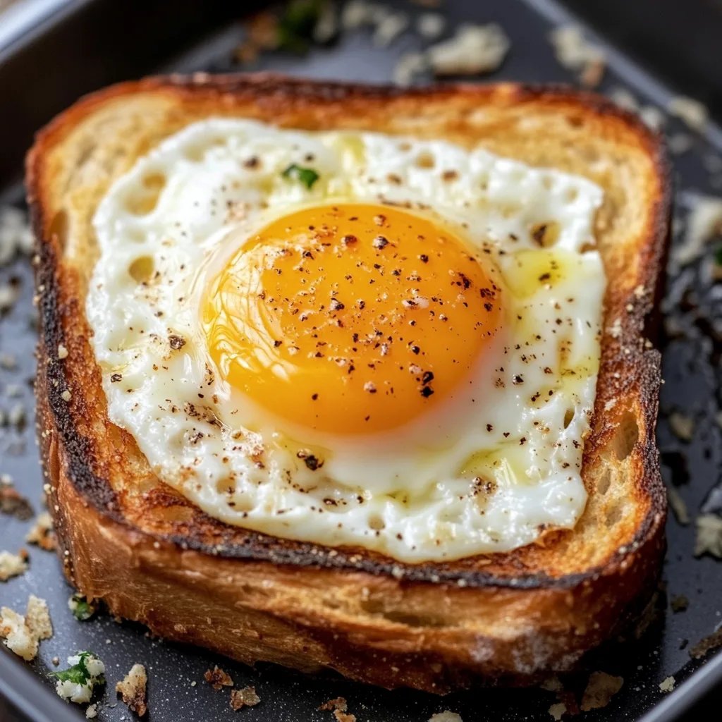 Air Fryer Egg and Cheese Toast