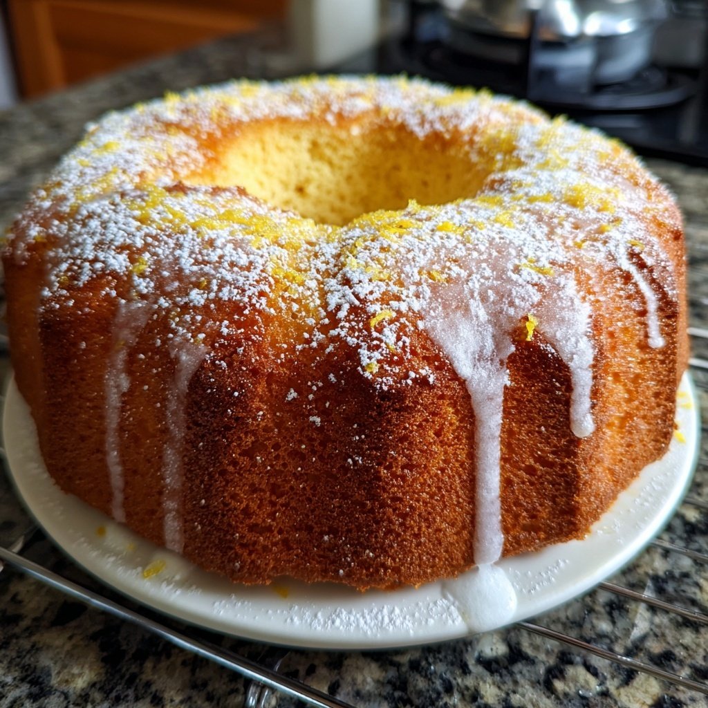 Zitronenkuchen aromatisch