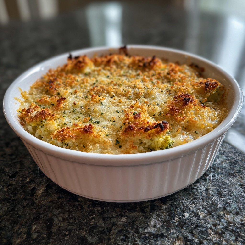 Brokkoli Reis Auflauf