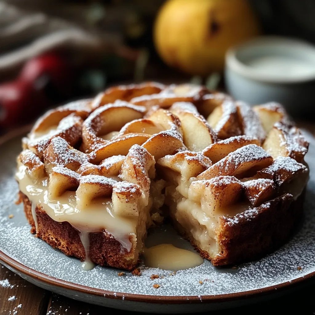 Apfel Zimtschnecken Kuchen