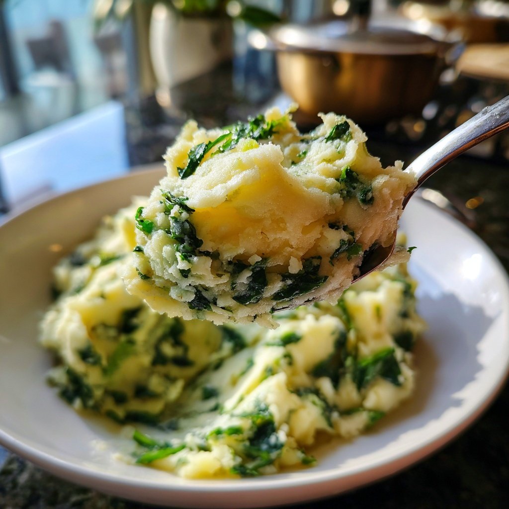 Irischer Kartoffelbrei – Colcannon