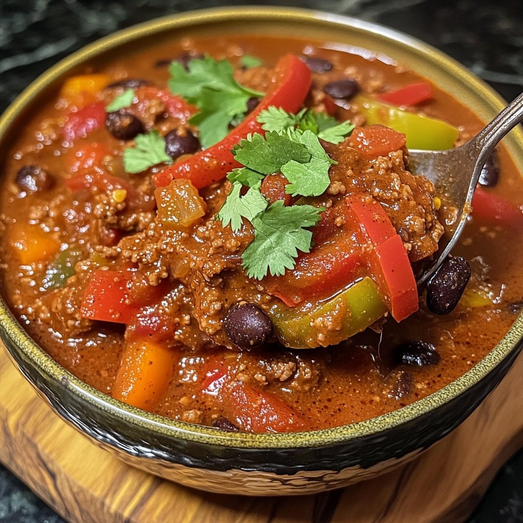 Chili sin Carne mit Bohnen