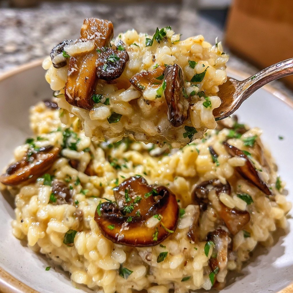 Risotto mit Champignons