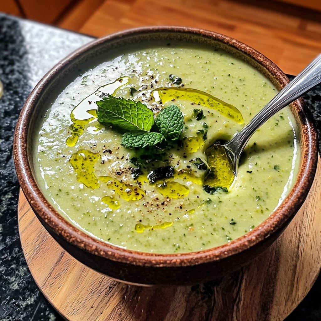 Vegane Erbsensuppe
