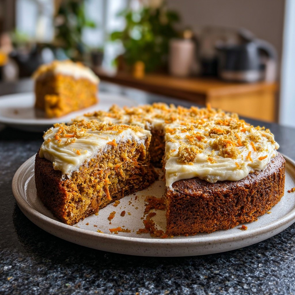Karottenkuchen Mit Vanille