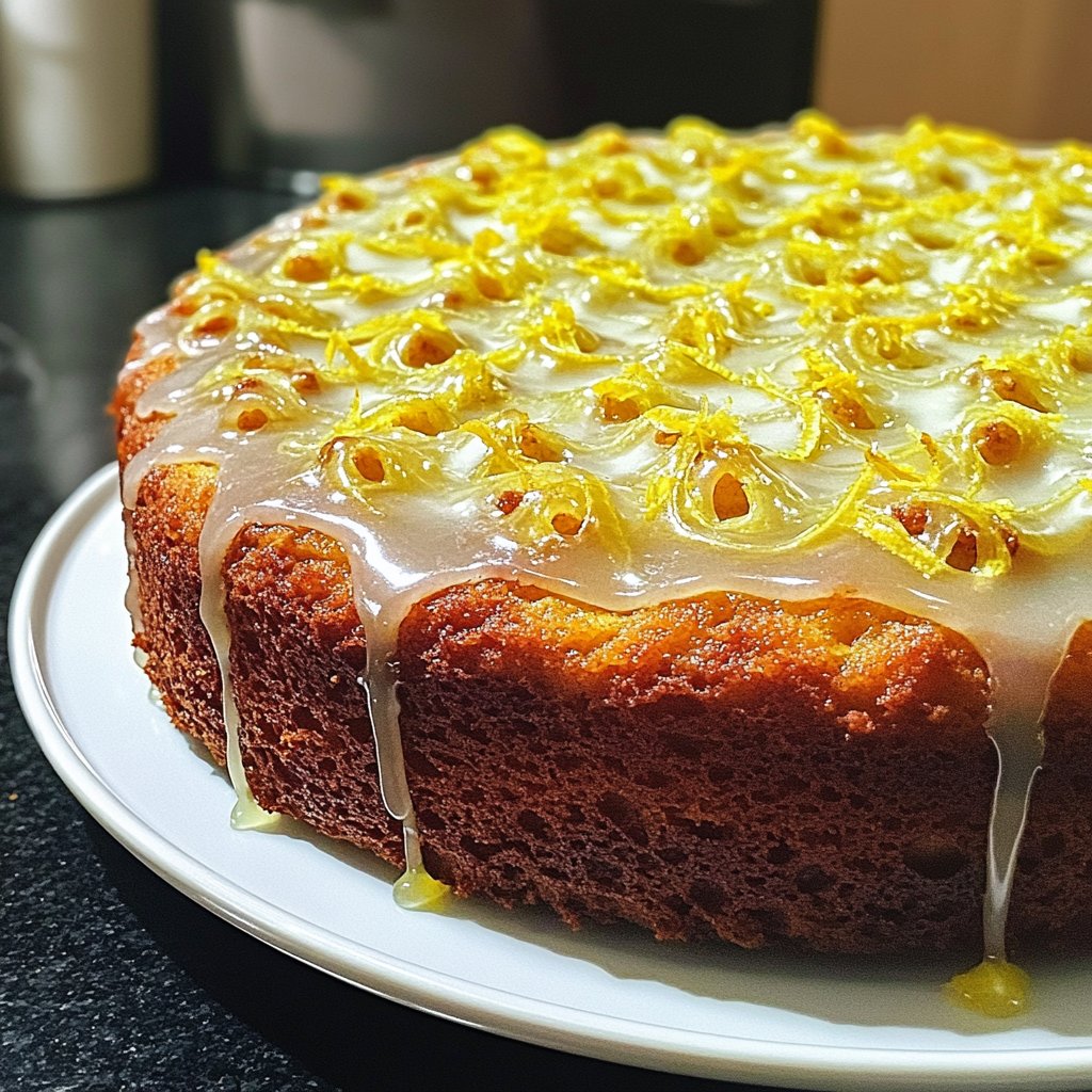 Zitronenkuchen ohne Backmischung