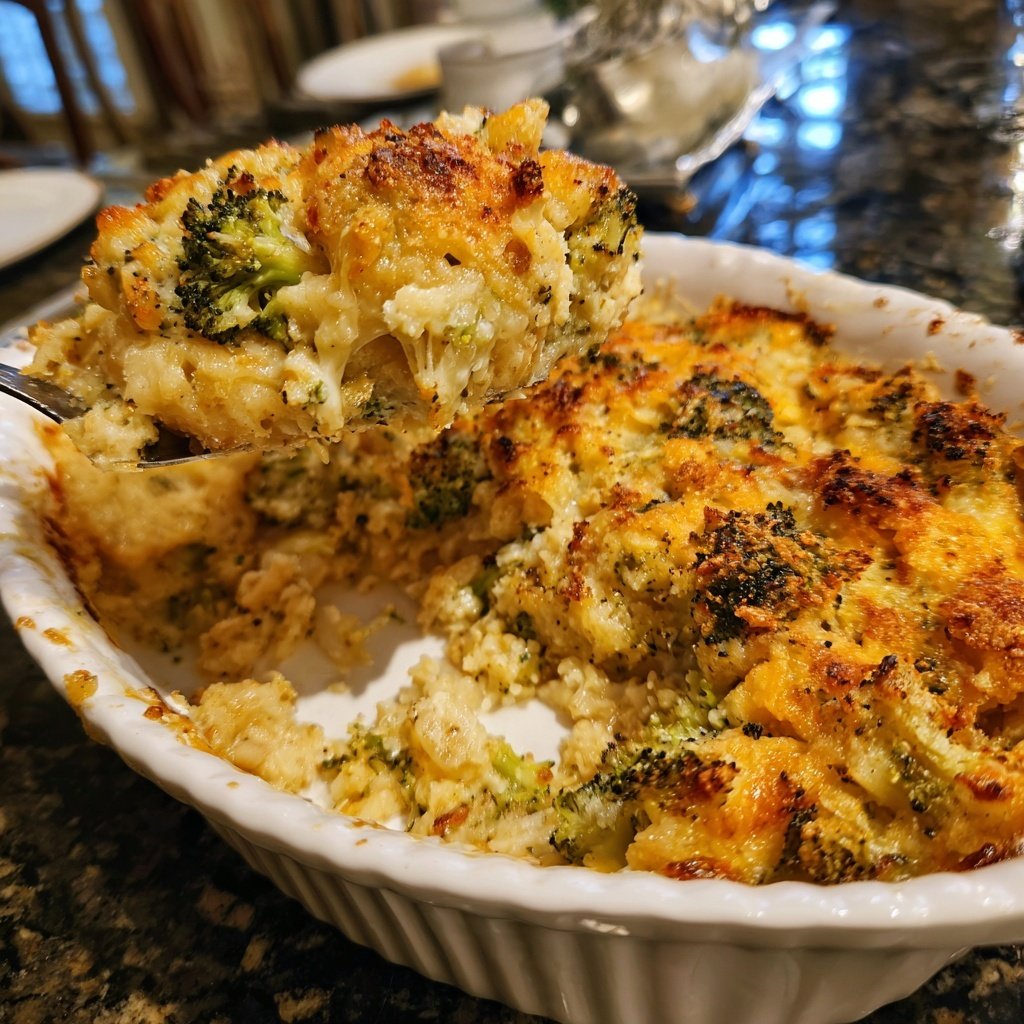 Brokkoli Reis Auflauf